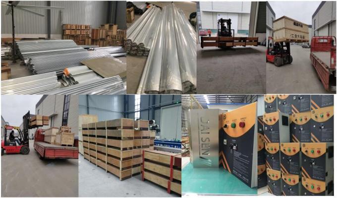 8FT 2.4M 0.15KW فن های سرعت پایین 4