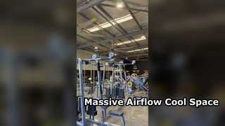 نمایش نسخه نمایشی فن‌های کم سرعت 6 Blade 16 Foot 5.0M با حجم بالا