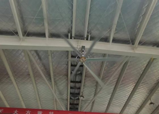 قیمت خوب خنک کننده هوا موتور همگام فن سقف آلومینیوم 1.2KW 22FT آنلاین