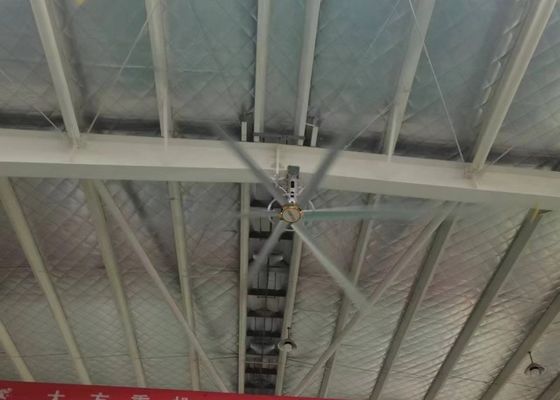 قیمت خوب 1.5kW PMSM موتور آل مگ آلیاژ هواپیمای سقف غول پیکر 380AC برای فضای ورزشی داخلی آنلاین