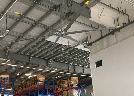 قیمت خوب آلومينيوم 1.5kw موتور بادکنک بزرگ هواپیمای سقف غول آسا 380AC برای انبار آنلاین