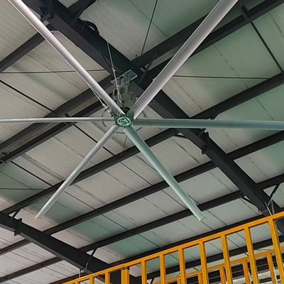 قیمت خوب CCC CE ISO Hvls فن سقف صنعتی با تیغه آلومینیوم و منیزیم آنلاین