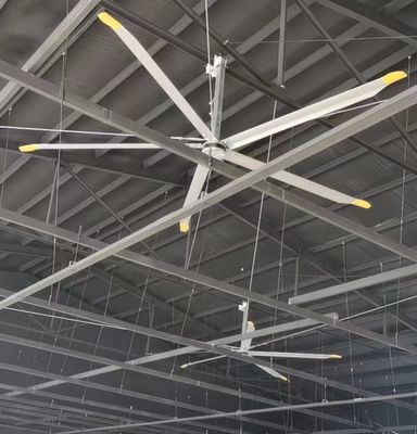 قیمت خوب فنر سقف خروجی داخلی صنعتی HVLS 3m 10FT با موتور Pmsm آنلاین