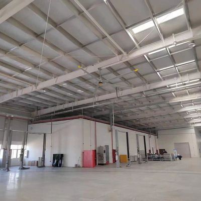 قیمت خوب 5 تیغه PMSM موتور HVls فن سقف صنعتی در انرژی جدید اتومبیل BYD کارخانه آنلاین