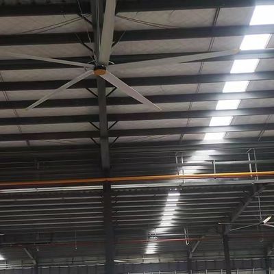 قیمت خوب فنر سقف صنعتی 6.1 متر 20 فوت HVLS قدرتمند برای رستوران و کارخانه تولید آنلاین