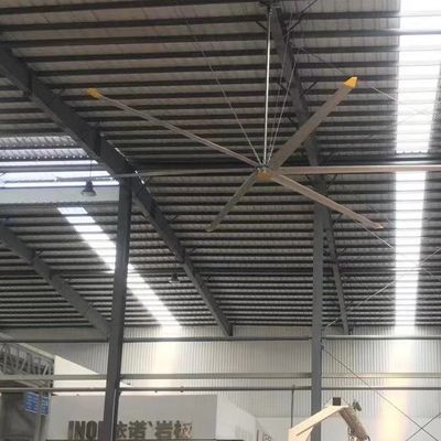 قیمت خوب فنر صنعتی HVLS قدرتمند 5Pcs Al-Mg Alloy Blade 7.3m 24FT برای خنک سازی و تهویه انبار آنلاین