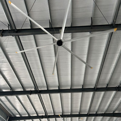 قیمت خوب قطر فن 8FT-24FT PMSM فن سقف HVLS موتور محرک برای کارگاه تولید کابل آنلاین