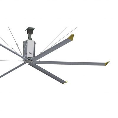 قیمت خوب فنر سقف HVLS 24FT برای خنک کردن در رستوران ها و فضاهای صنعتی آنلاین
