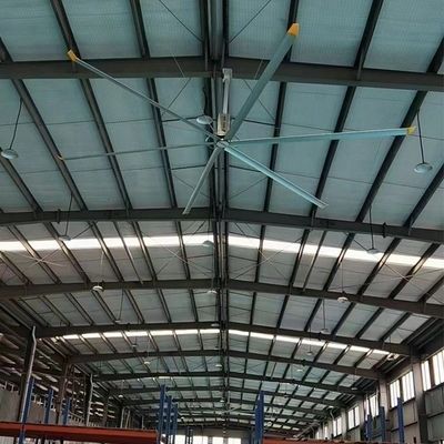 قیمت خوب BLCD Motor Drive Type 5.0m 16FT Gearbox فنر سقف صنعتی HVLS برای انبار آنلاین