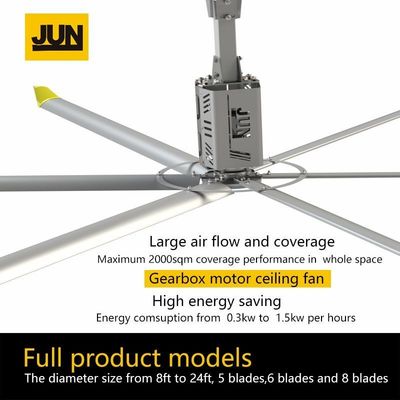 قیمت خوب فن 24FT HVls بزرگ با عملکرد خنک کننده هوا برای تهویه کارخانه آنلاین