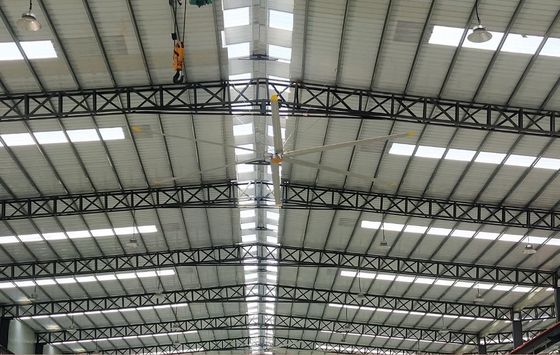 قیمت خوب فنر آلومینیومی نوع جریان الکتریکی AC برای فنر سقف صنعتی HVL بزرگ 24FT از خنک کننده انبار آنلاین
