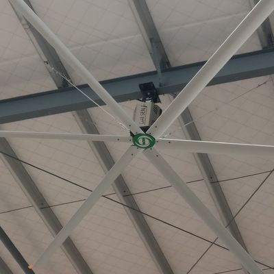 قیمت خوب تهویه گیربکس موتور قطب نصب HVLS فن سقف برای خانه آنلاین