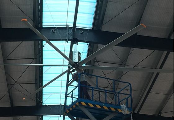 قیمت خوب فنر HVLS نصب شده در کارگاه آنلاین