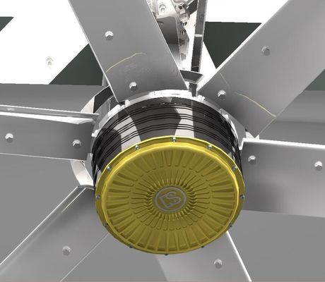 قیمت خوب فن های HVLS سنگین و با کارایی بالا برای لجستیک آنلاین