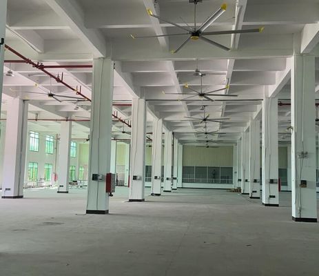 قیمت خوب خنک کننده هوا بزرگ 75RPM 5 تیغه HVLS فن آنلاین