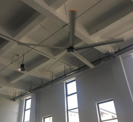 قیمت خوب 18FT 60 RPM هوا بزرگ HVLS فن سقف صنعتی آنلاین