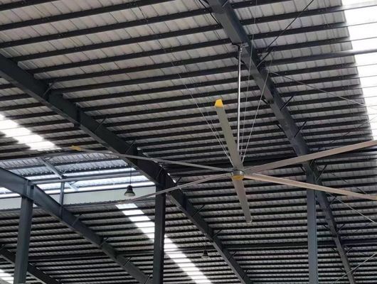 قیمت خوب 24 فوت بزرگ صنعتی Pmsm HVls فن سقف برای خنک کردن هوا و تهویه آنلاین