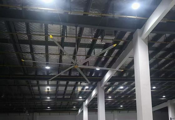 قیمت خوب 24FT Pmsm صرفه جویی در انرژی HVls فن سقف برای خنک کننده هوا و فنکشن تهویه آنلاین